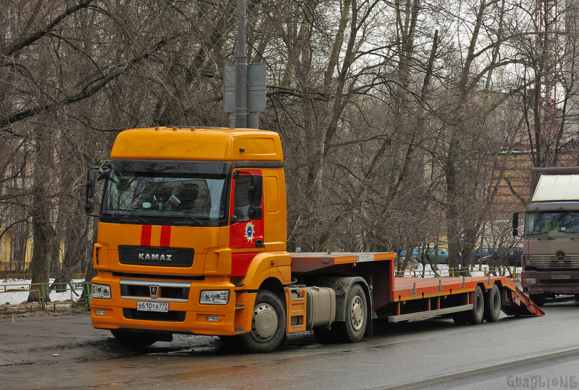 Москва, № В 610 ТА 777 — КамАЗ-5490-S5(87)