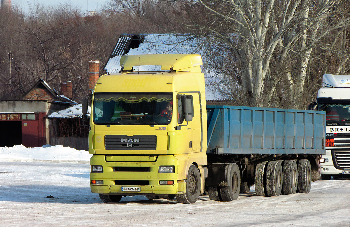Киев, № АА 6497 РК — MAN TGA 18.440