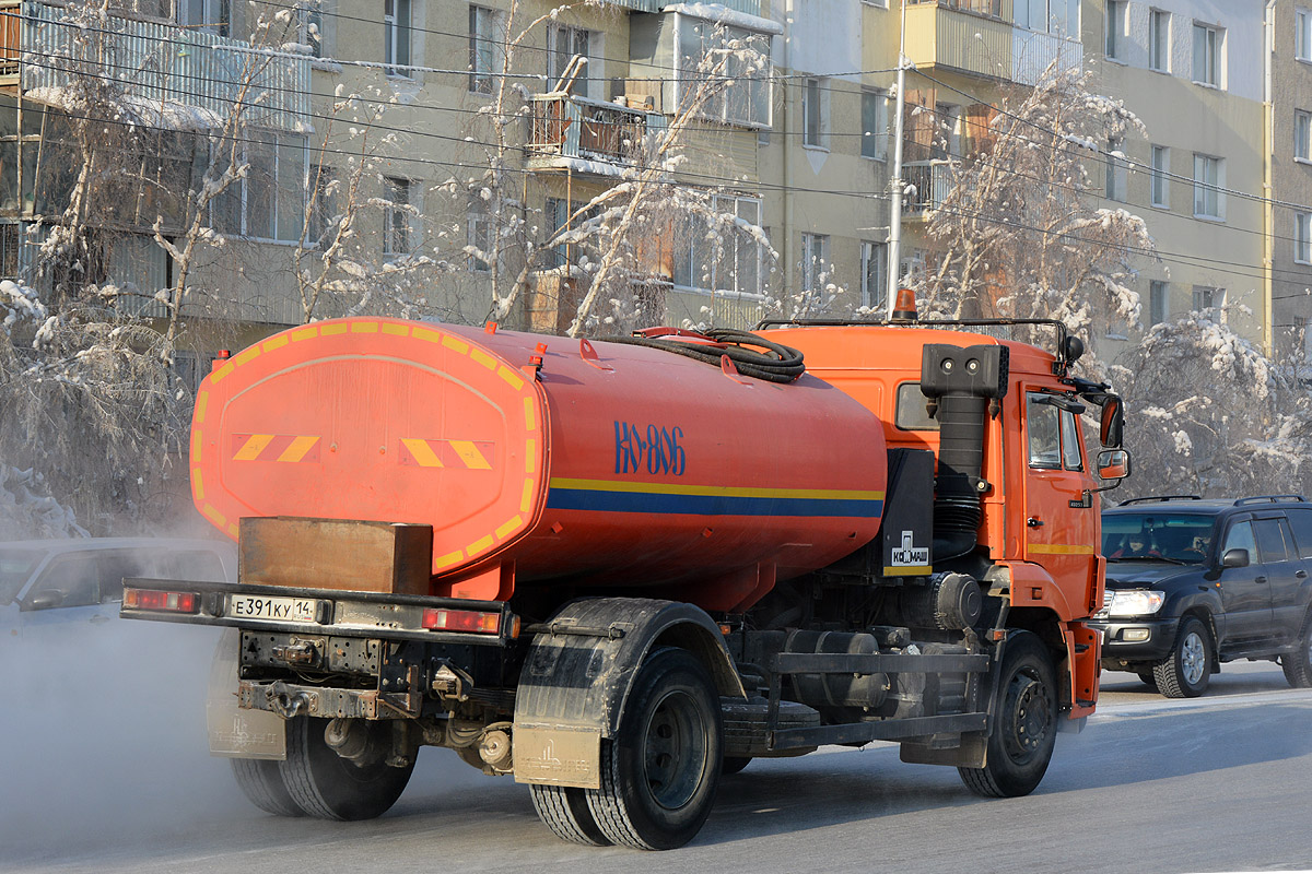 Саха (Якутия), № Е 391 КУ 14 — КамАЗ-43253-R4(28)