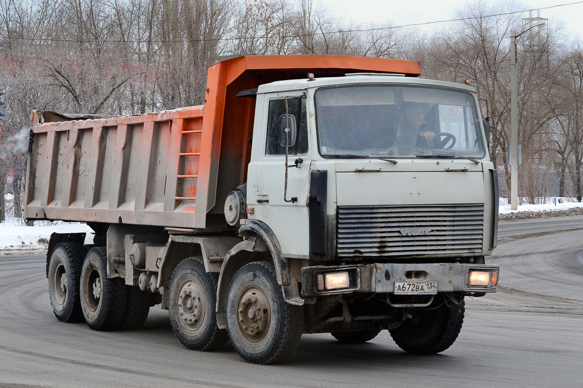 Волгоградская область, № А 672 ВА 134 — МЗКТ-692378
