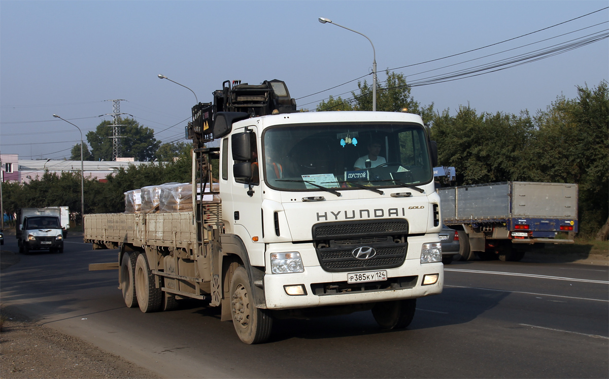 Красноярский край, № Р 385 КУ 124 — Hyundai Power Truck (общая модель)