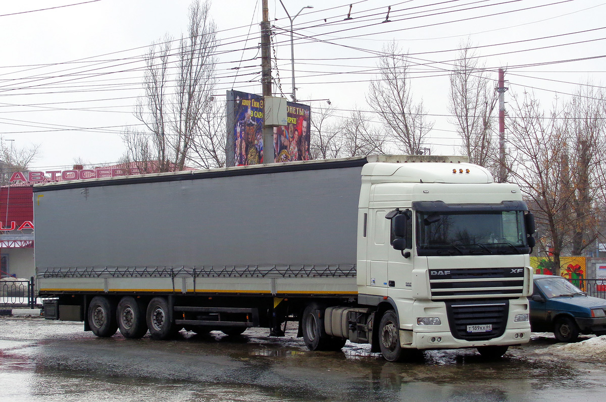 Саратовская область, № Т 189 КХ 64 — DAF XF105 FT