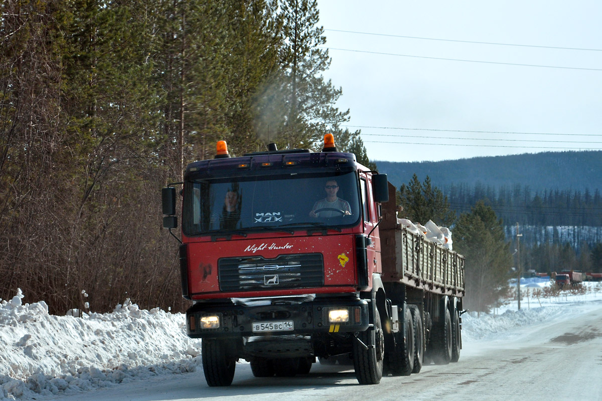 Саха (Якутия), № В 545 ВС 14 — MAN F2000 33.414