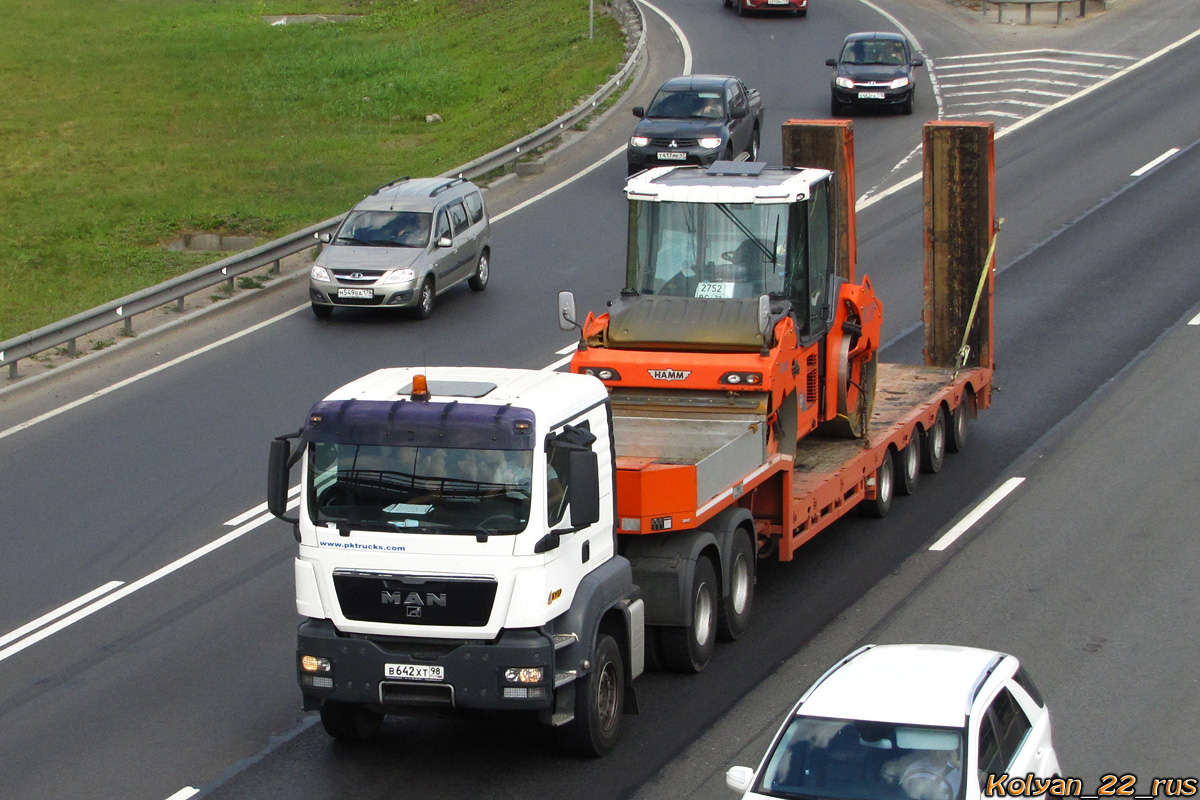 Санкт-Петербург, № В 642 ХТ 98 — MAN TGS 33.440; Санкт-Петербург, № 2752 ВС 78 — Hamm (общая модель)