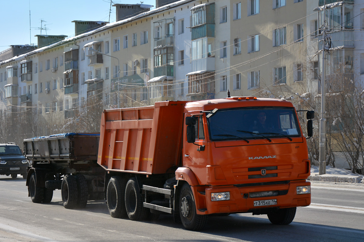 Саха (Якутия), № Т 315 КЕ 14 — КамАЗ-65115-N3(78)