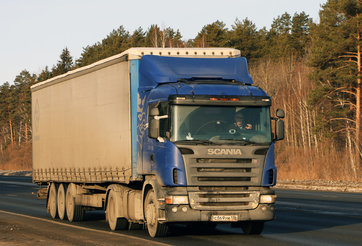 Татарстан, № С 869 УН 116 — Scania ('2004) G380