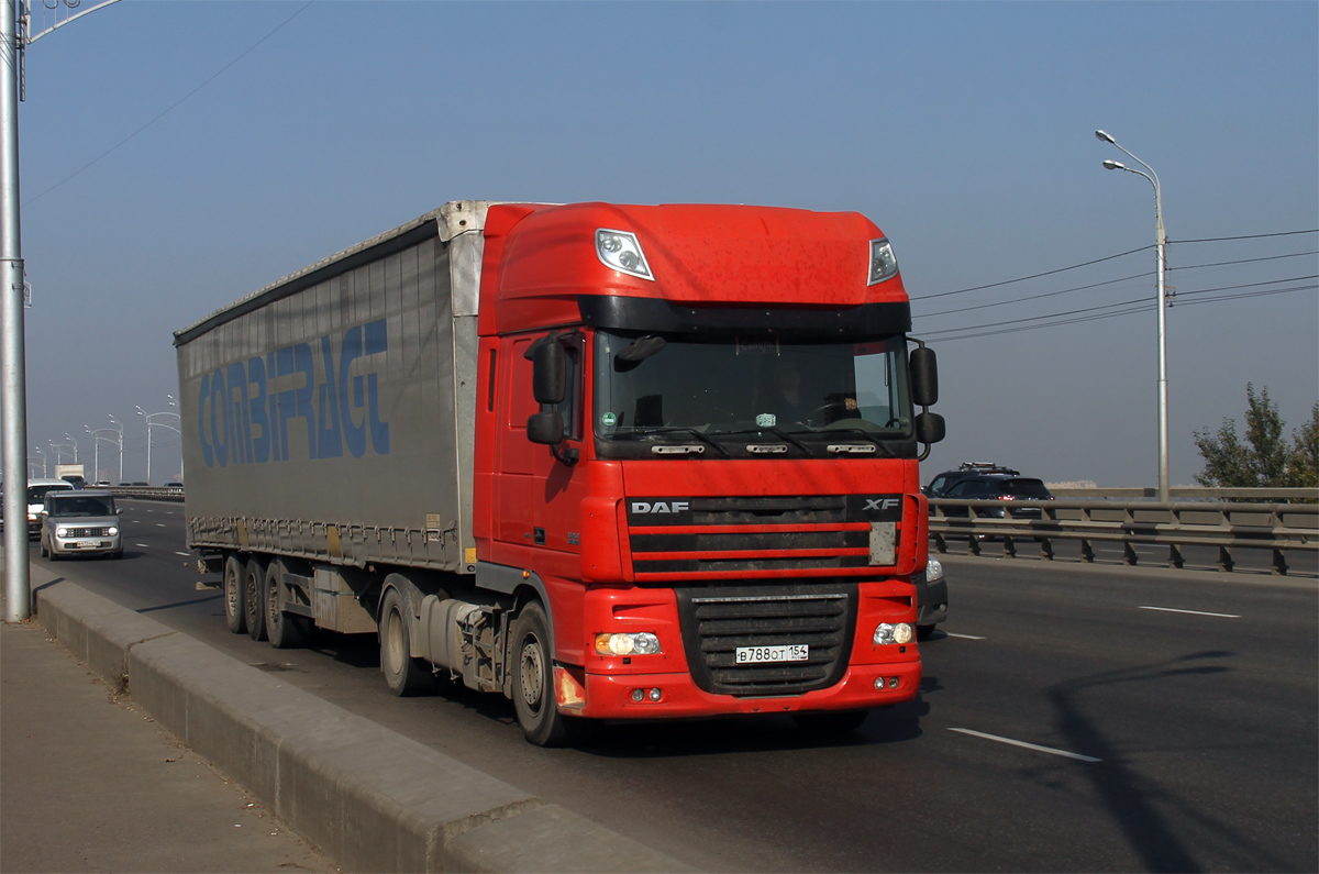 Новосибирская область, № В 788 ОТ 154 — DAF XF105 FT