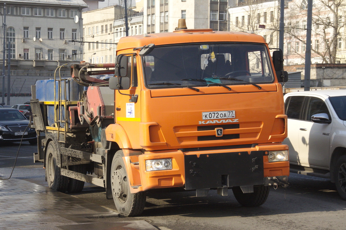 Москва, № К 072 ОА 77 — КамАЗ-43253-H3(99)