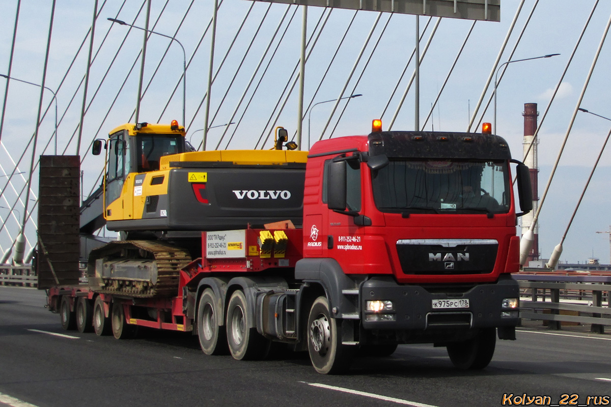 Санкт-Петербург, № К 975 РС 178 — MAN TGS 33.440