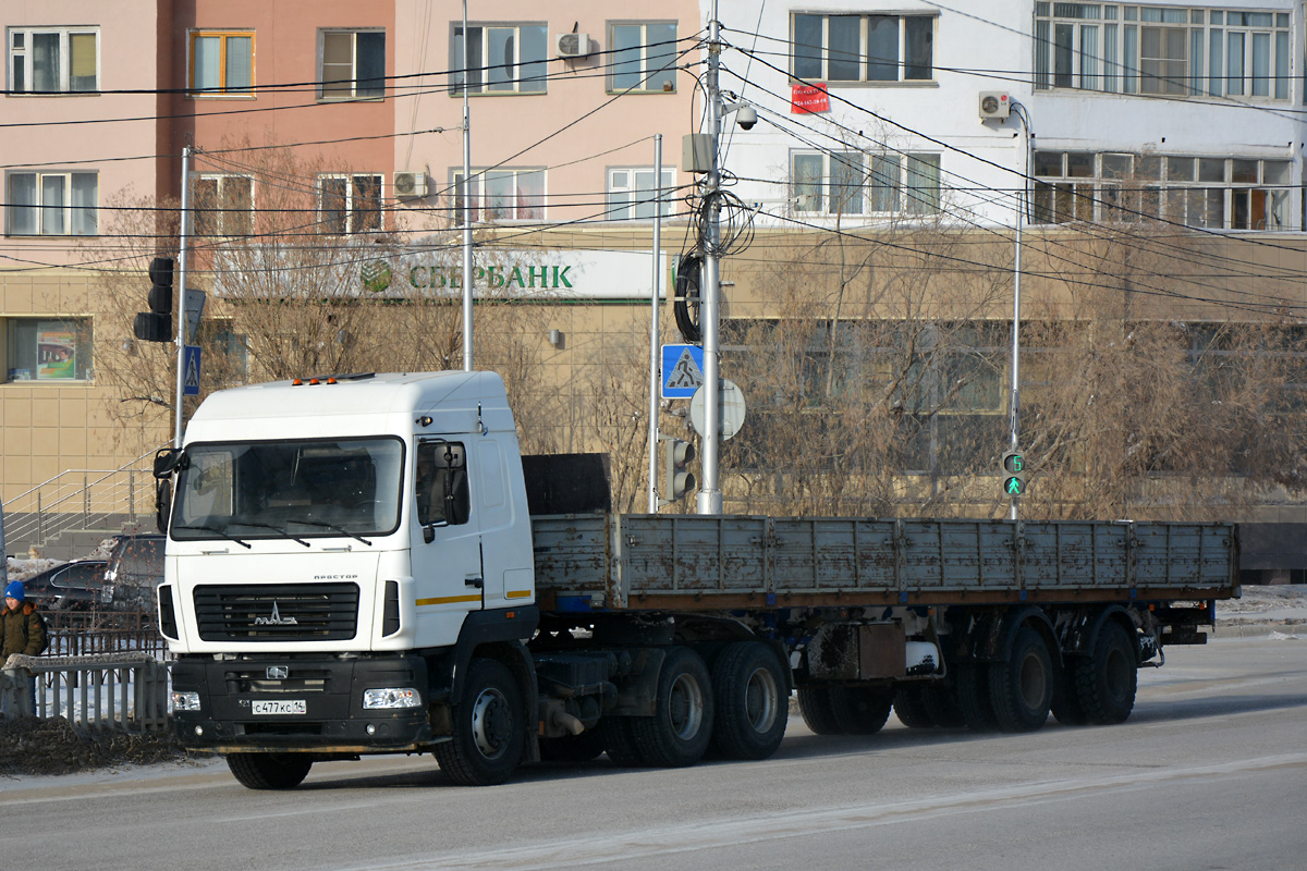 Саха (Якутия), № С 477 КС 14 — МАЗ-6430B9