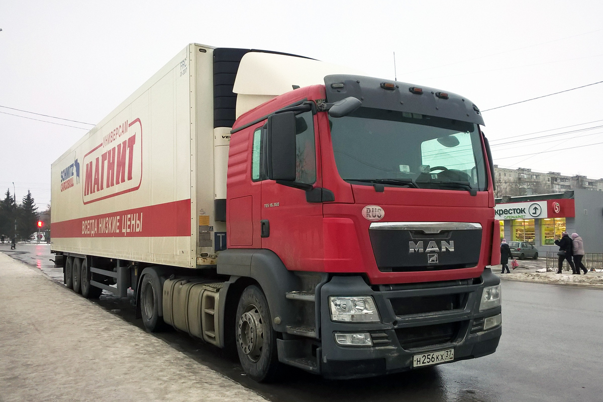 Орловская область, № Н 256 КХ 37 — MAN TGS 18.360