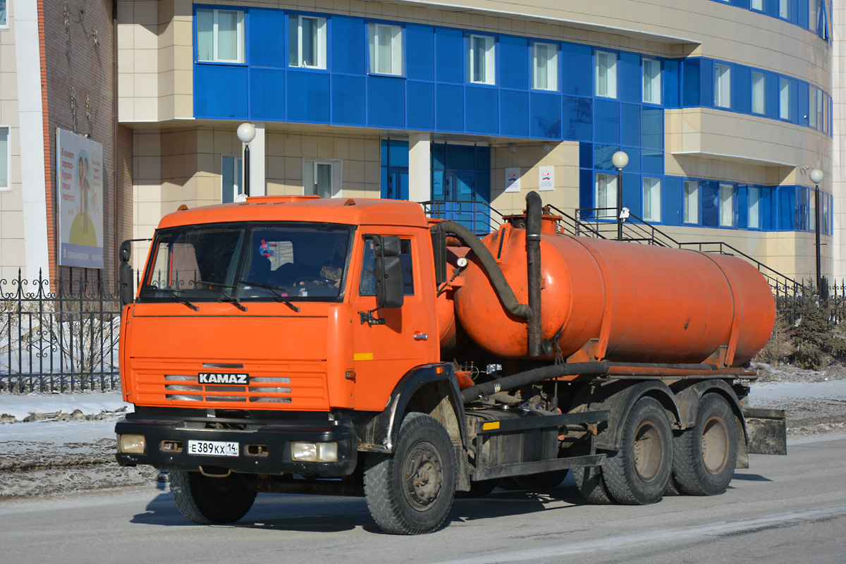 Саха (Якутия), № Е 389 КХ 14 — КамАЗ-53215-15 [53215R]