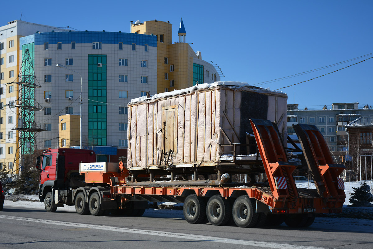 Саха (Якутия), № Р 918 КК 14 — MAN TGS 33.430