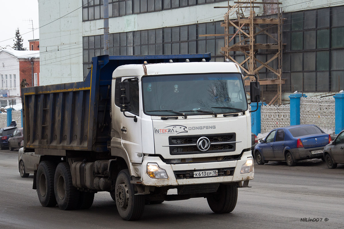 Удмуртия, № К 613 ЕР 18 — Dongfeng KC DFL3251