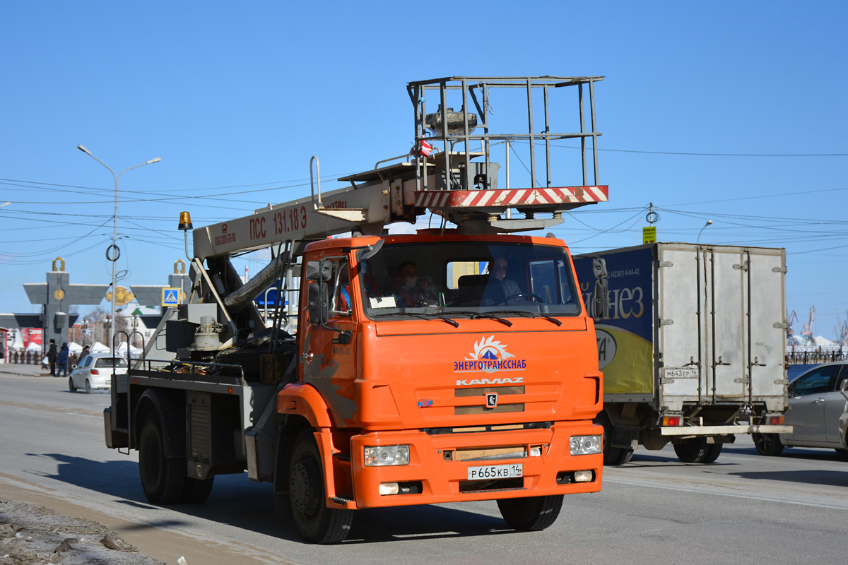Саха (Якутия), № Р 665 КВ 14 — КамАЗ-43253-H3(99)