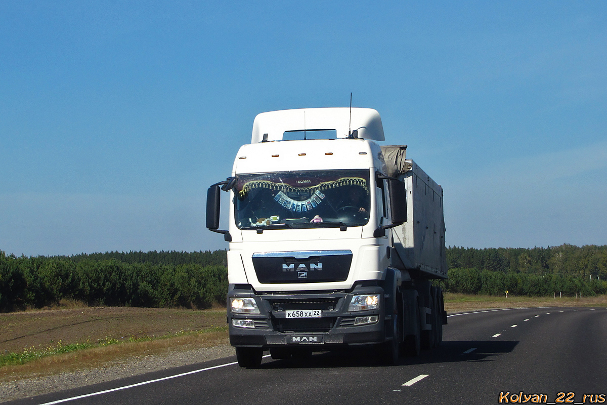 Алтайский край, № К 658 ХА 22 — MAN TGS 19.440