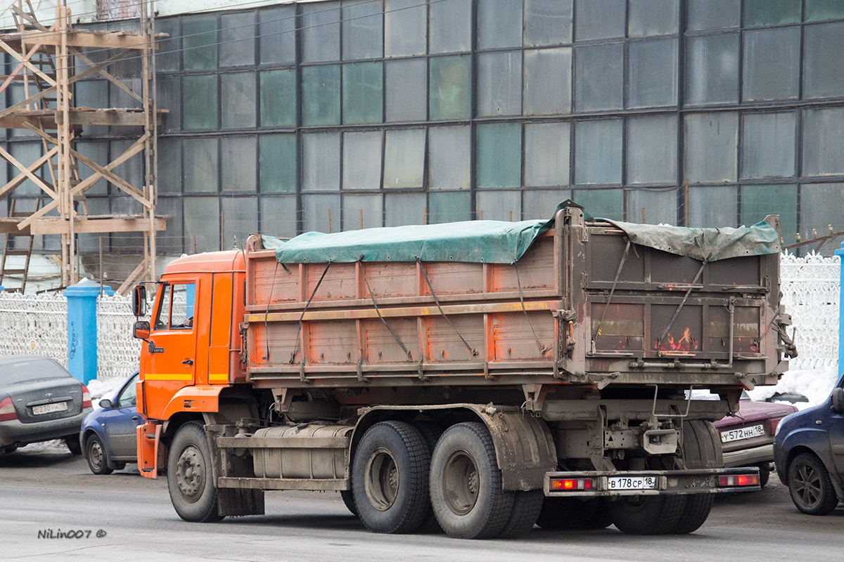Удмуртия, № В 178 СР 18 — КамАЗ-65115-L4(19)
