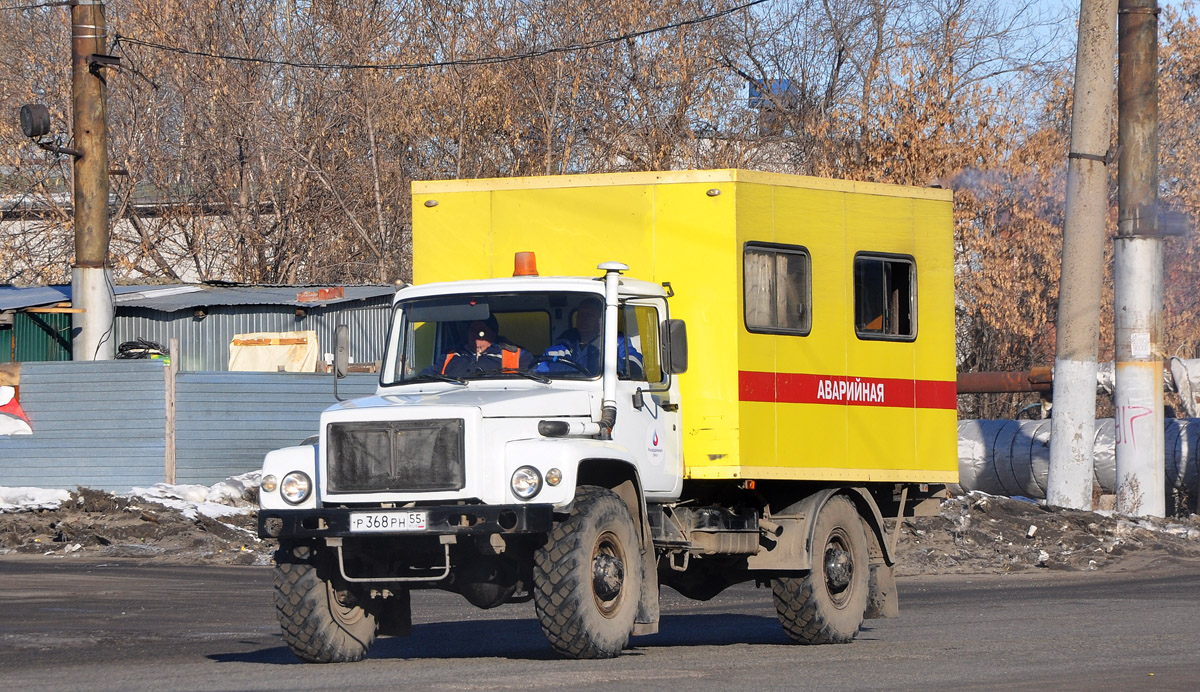Омская область, № Р 368 РН 55 — ГАЗ-33081 «Садко»