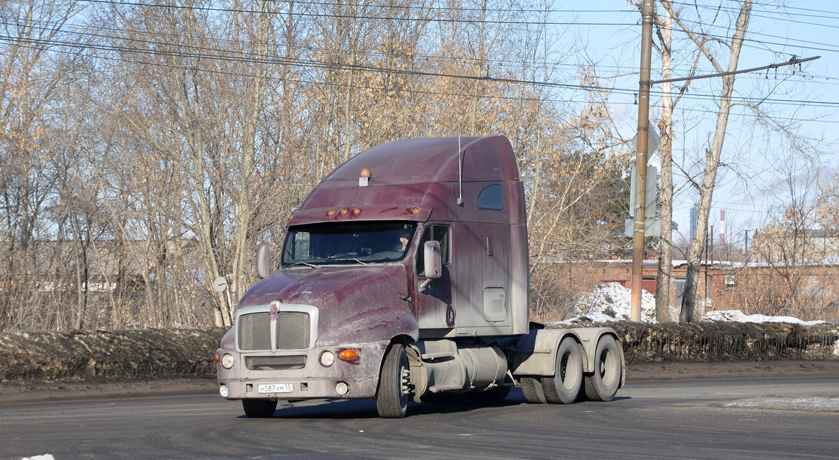 Омская область, № Н 087 ХМ 55 — Kenworth T2000