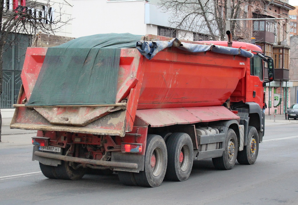 Одесская область, № ВН 6807 НІ — MAN TGS 35.400