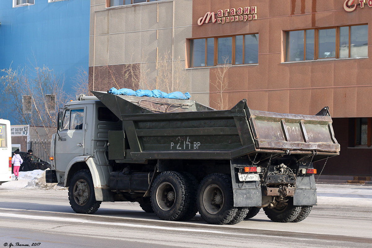 Саха (Якутия), № Р 214 ВР 14 — КамАЗ-55111 [551110]