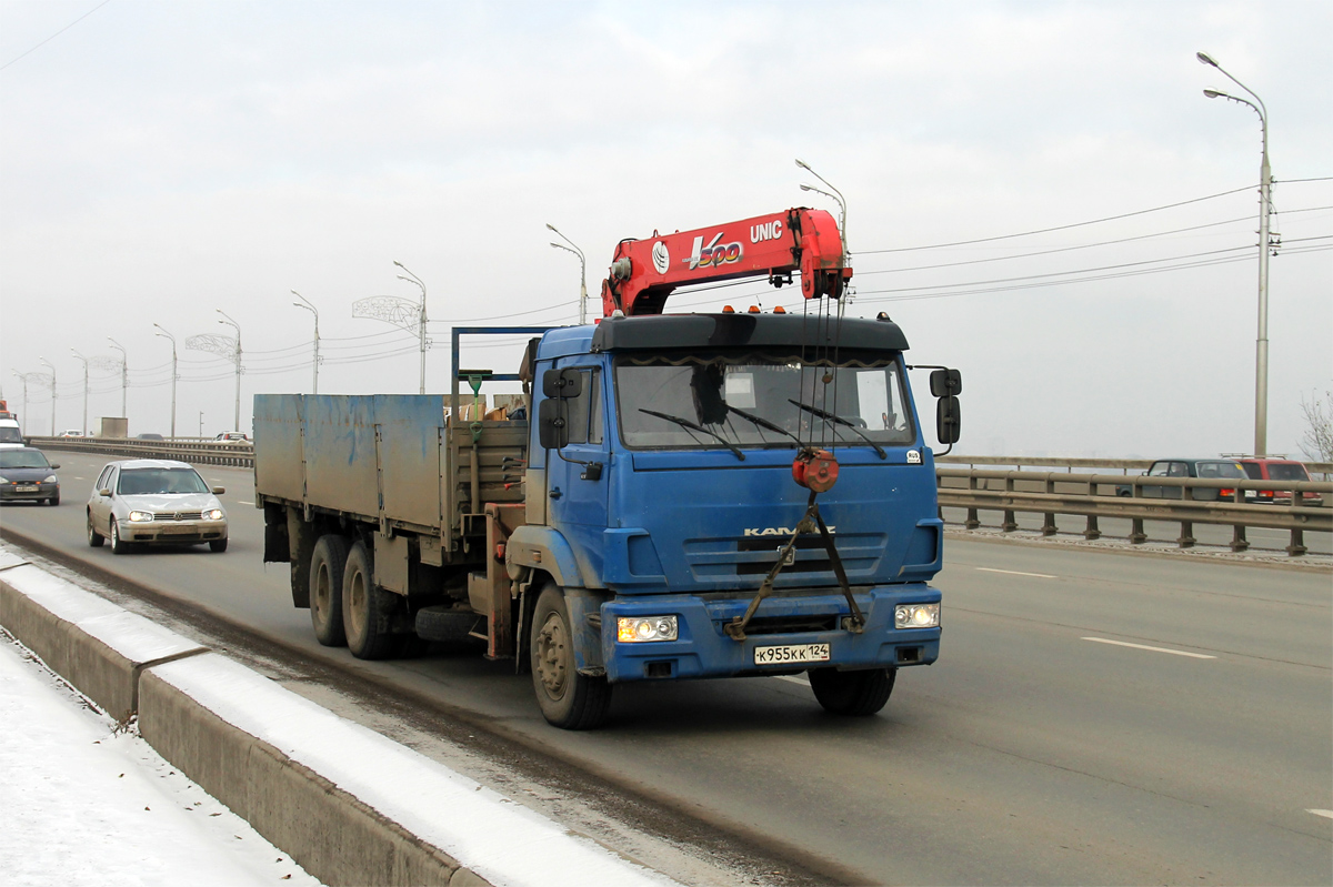 Красноярский край, № К 955 КК 124 — КамАЗ-65117-N3(78)