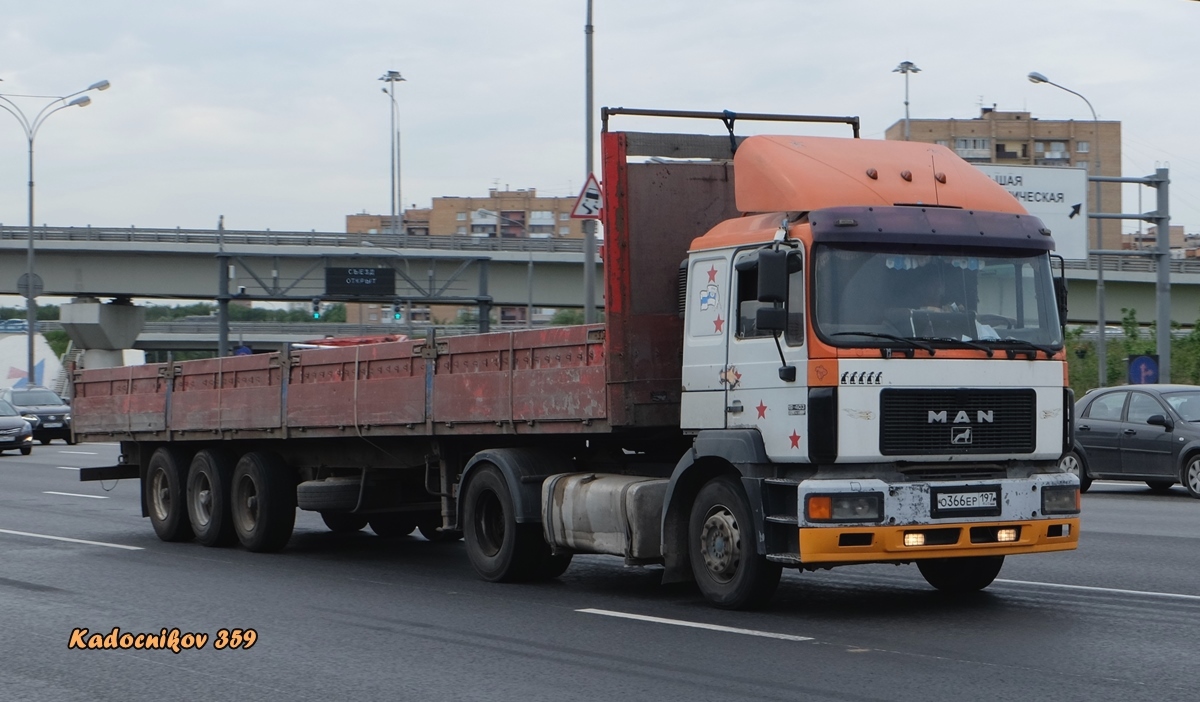 Москва, № О 366 ЕР 197 — MAN F2000 19.403