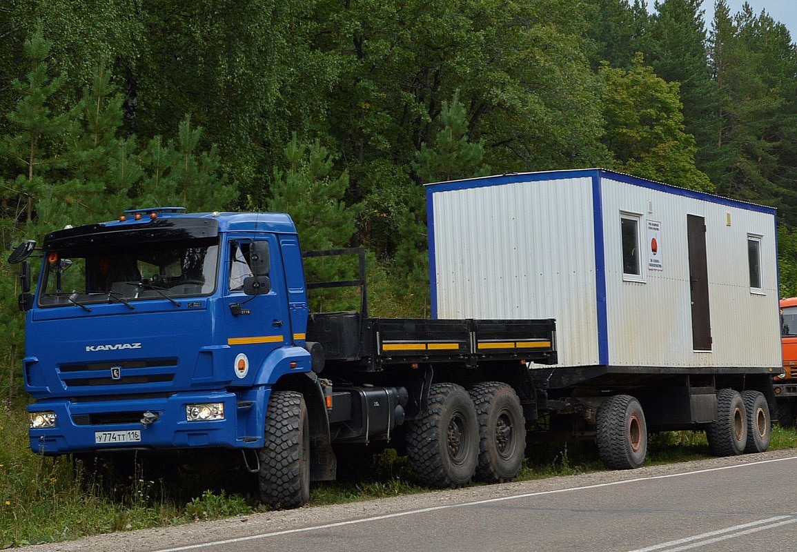 Татарстан, № У 774 ТТ 116 — КамАЗ-43118-RF(08) [43118F-R]