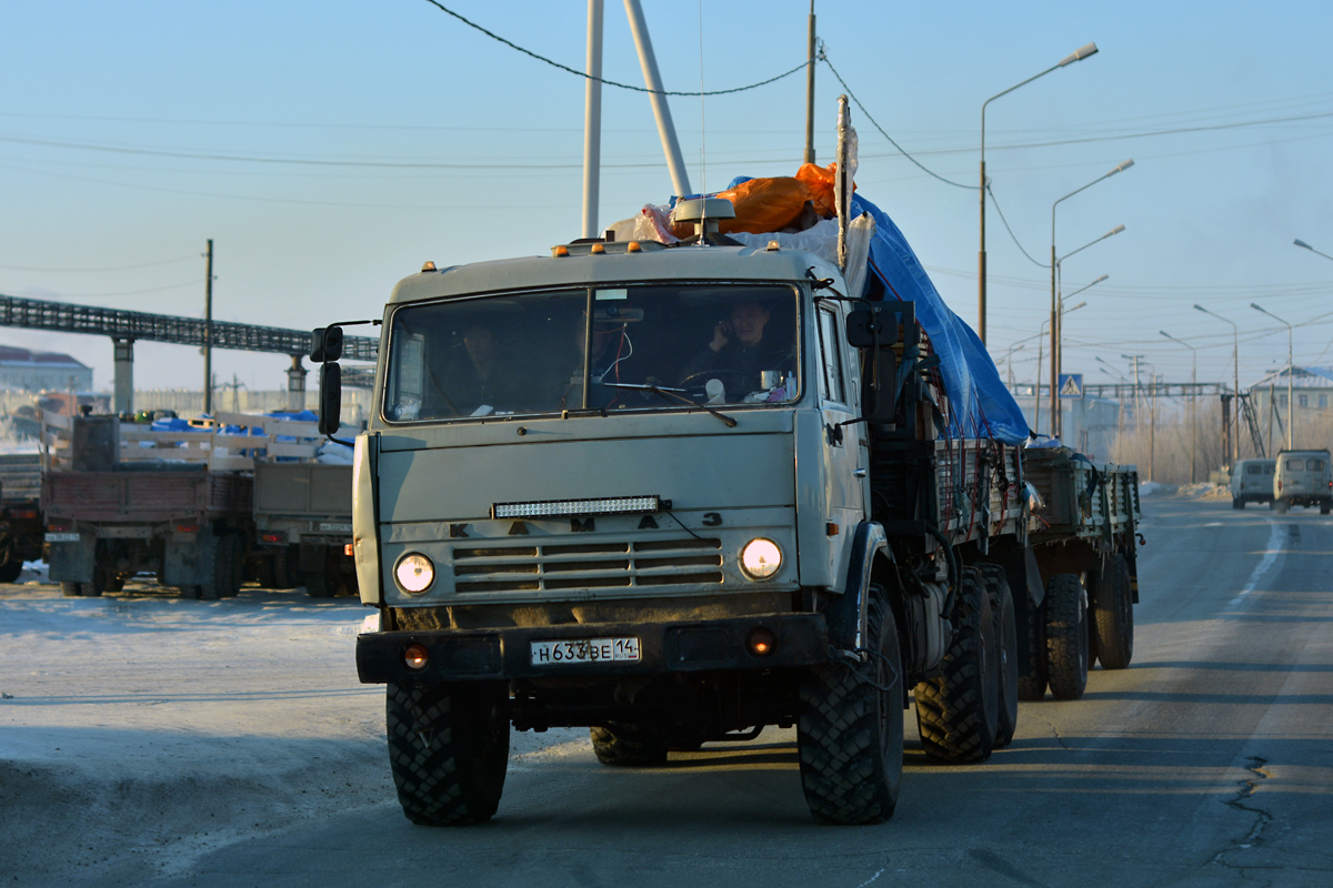 Саха (Якутия), № Н 633 ВЕ 14 — КамАЗ-43118-13 [43118N]