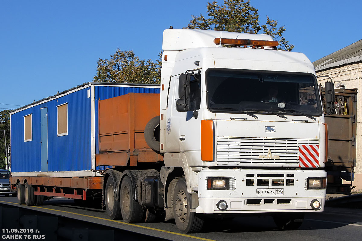 Московская область, № Н 774 МК 190 — МАЗ-6430A8