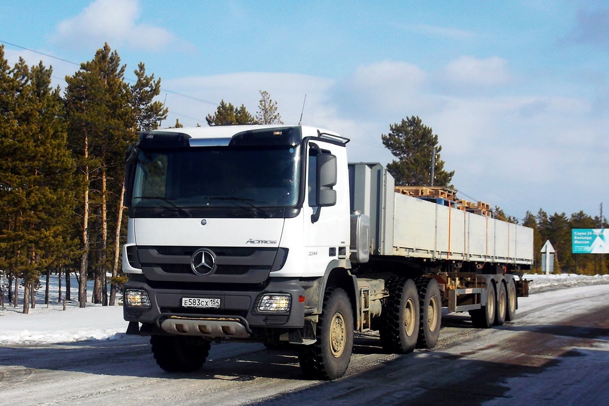 Саха (Якутия), № Е 583 СХ 154 — Mercedes-Benz Actros ('2009) 3344