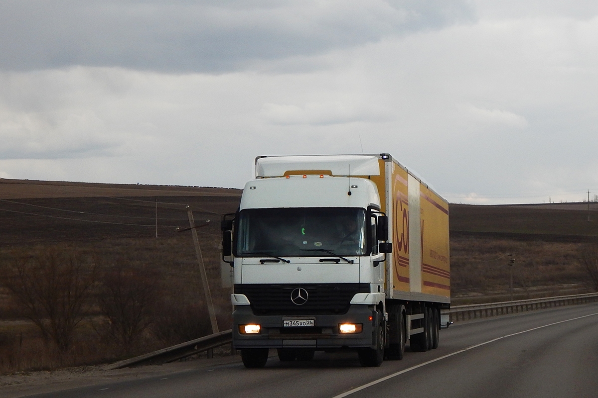 Ставропольский край, № М 345 ХО 26 — Mercedes-Benz Actros ('1997) 1840