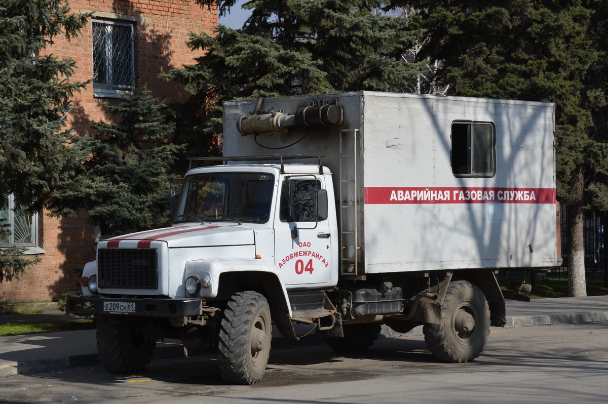 Ростовская область, № Е 209 СН 61 — ГАЗ-3308 «Садко»