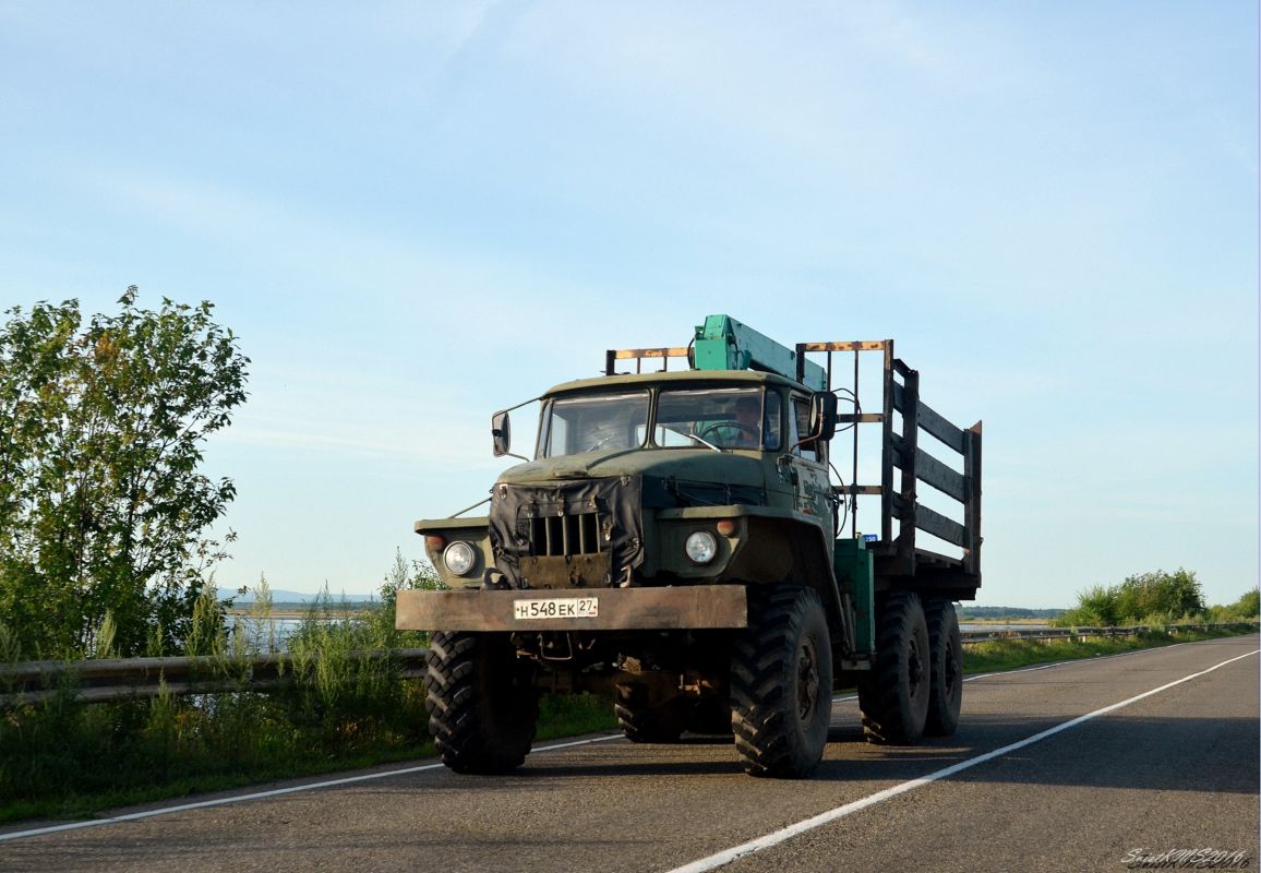 Хабаровский край, № Н 548 ЕК 27 — Урал-4320-01