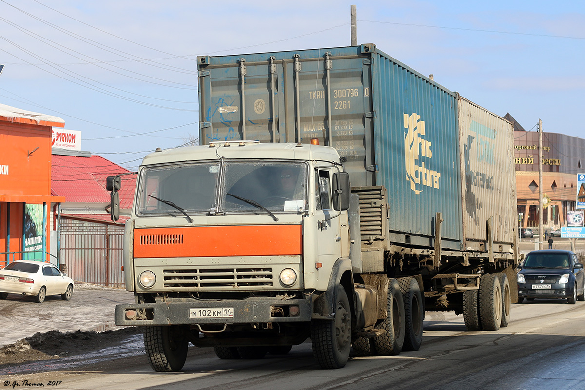 Саха (Якутия), № М 102 КМ 14 — КамАЗ-54115 [541150]