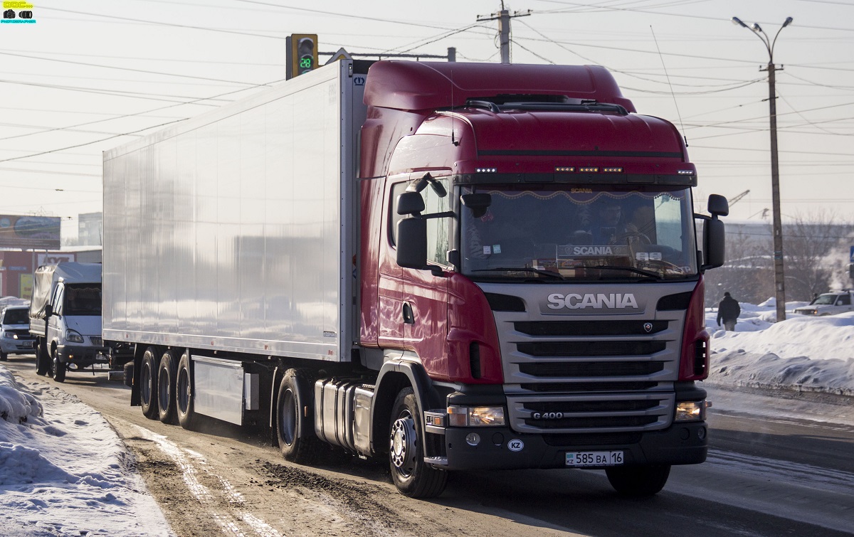Восточно-Казахстанская область, № 585 BA 16 — Scania ('2009) G400