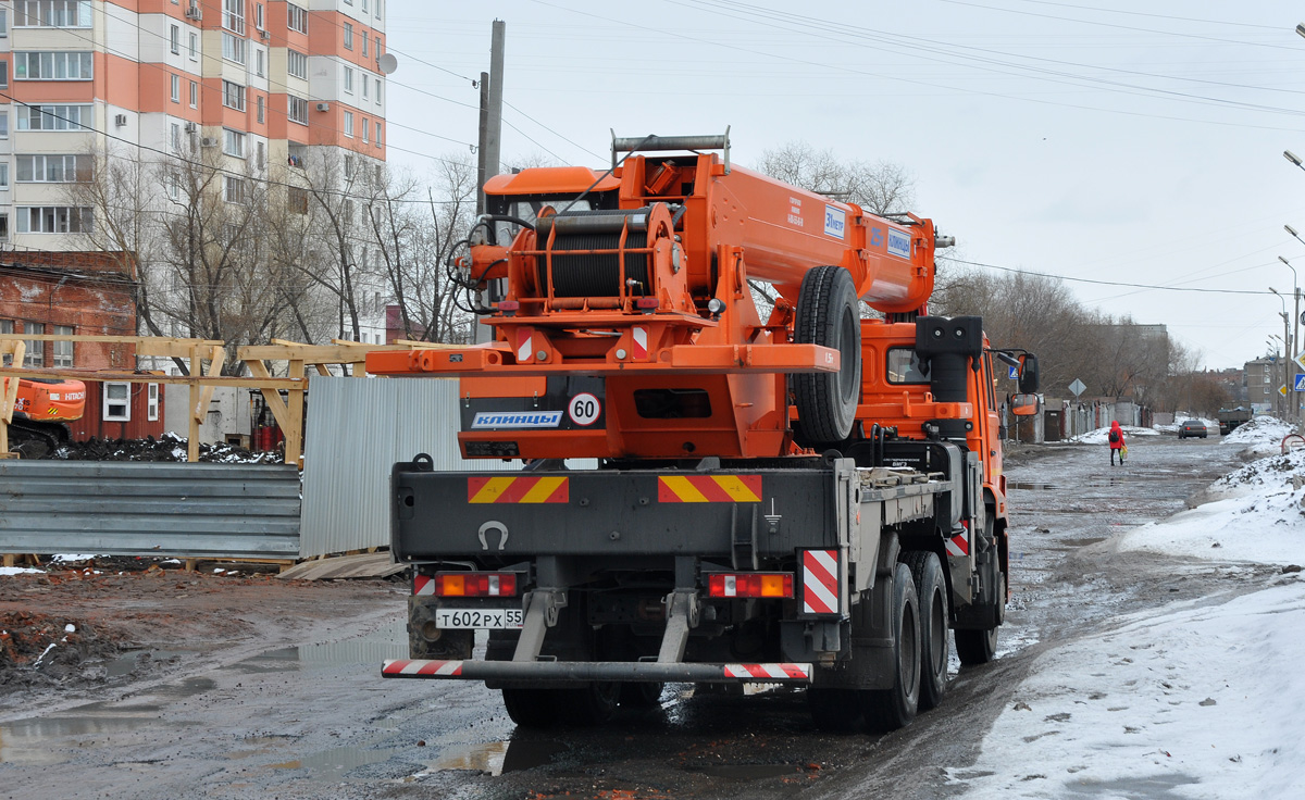 Омская область, № Т 602 РХ 55 — КамАЗ-65115-L4(19)