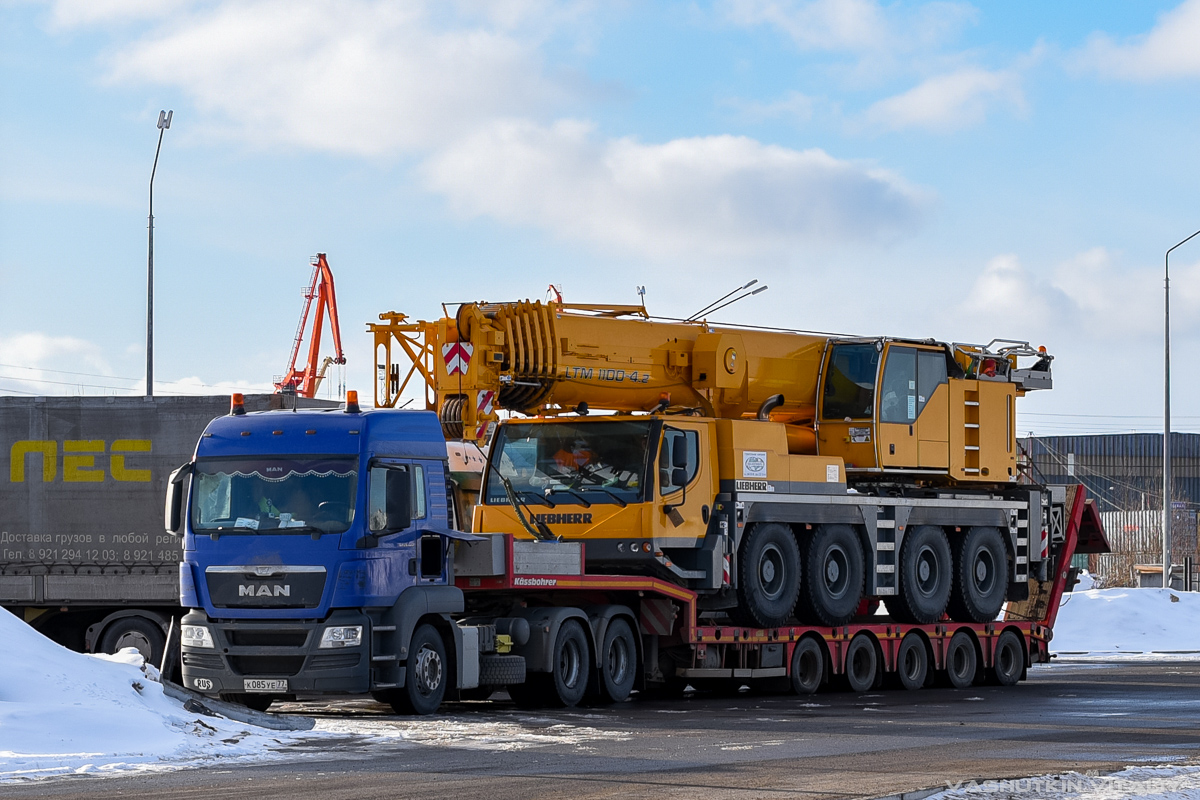 Москва, № К 085 УЕ 77 — MAN TGS 26.480