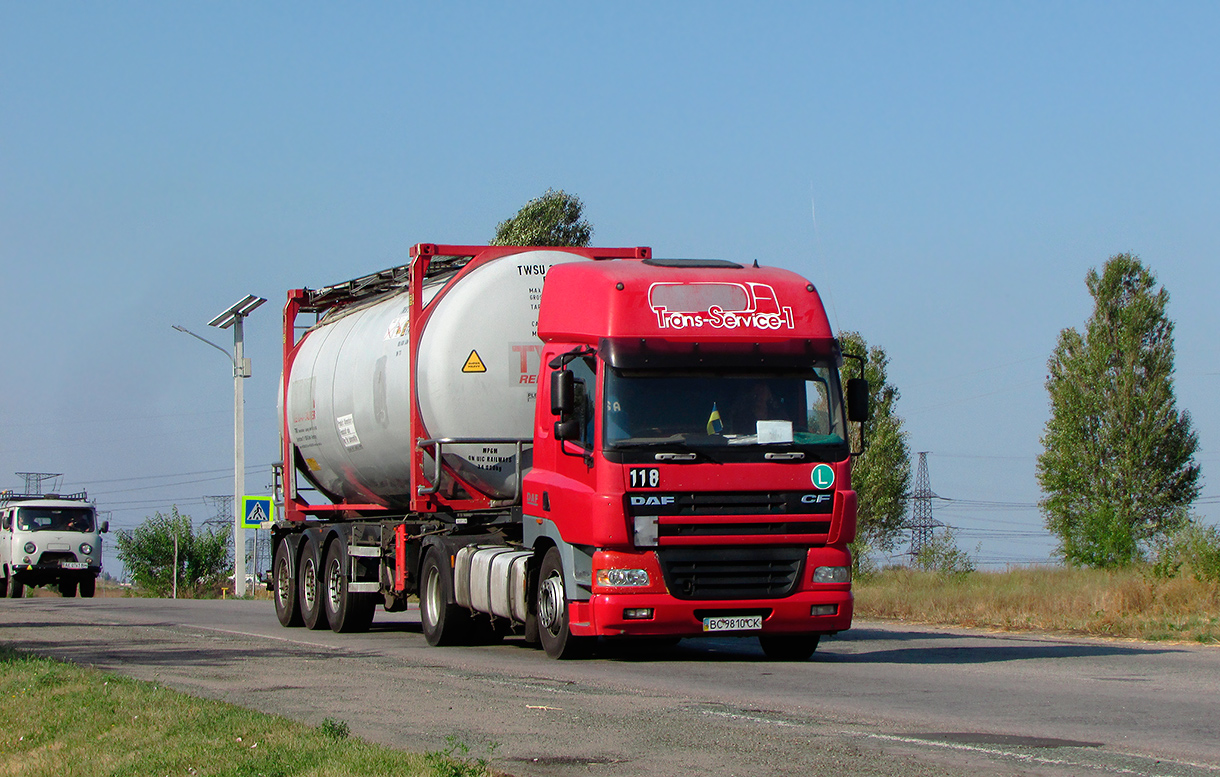 Львовская область, № 118 — DAF CF85 FT