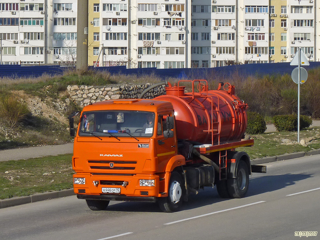 Севастополь, № А 446 ОР 92 — КамАЗ-43253-R4(28)