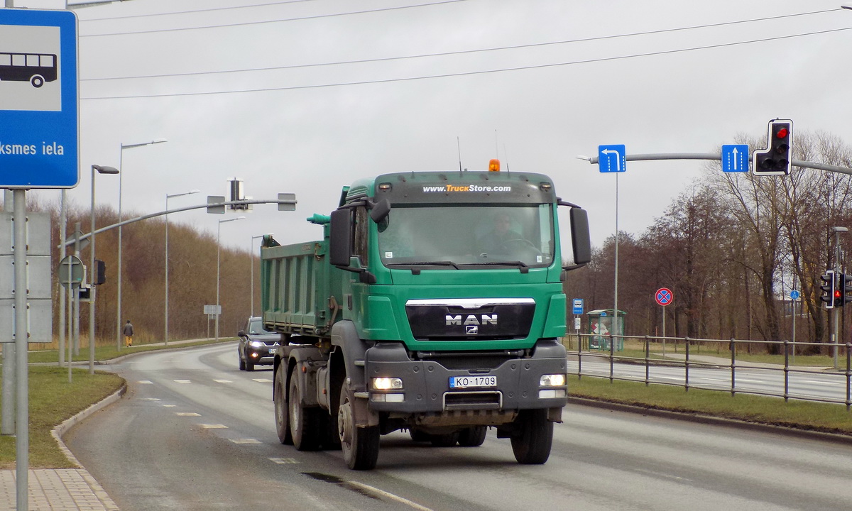 Латвия, № KO-1709 — MAN TGS 26.360