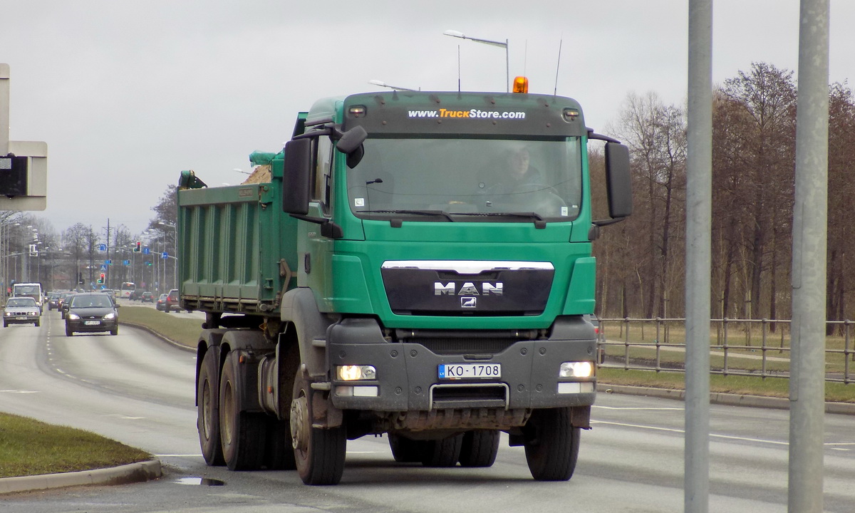 Латвия, № KO-1708 — MAN TGS 26.360