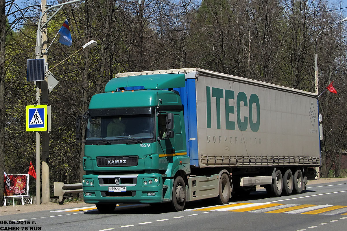 Нижегородская область, № 369 — КамАЗ-5490-T5(68)