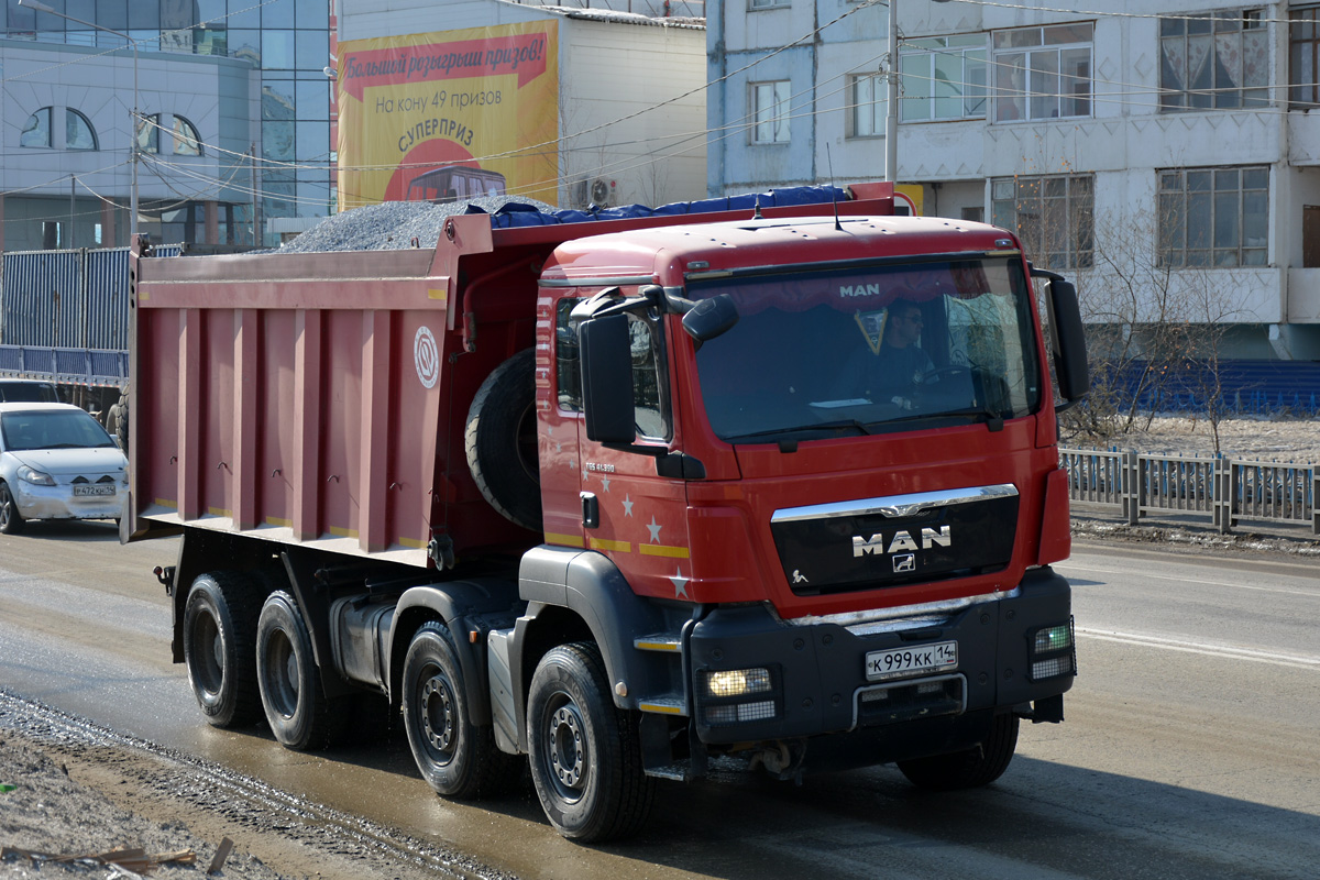 Саха (Якутия), № К 999 КК 14 — MAN TGS 41.390
