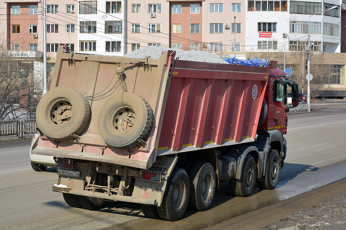 Саха (Якутия), № К 999 КК 14 — MAN TGS 41.390