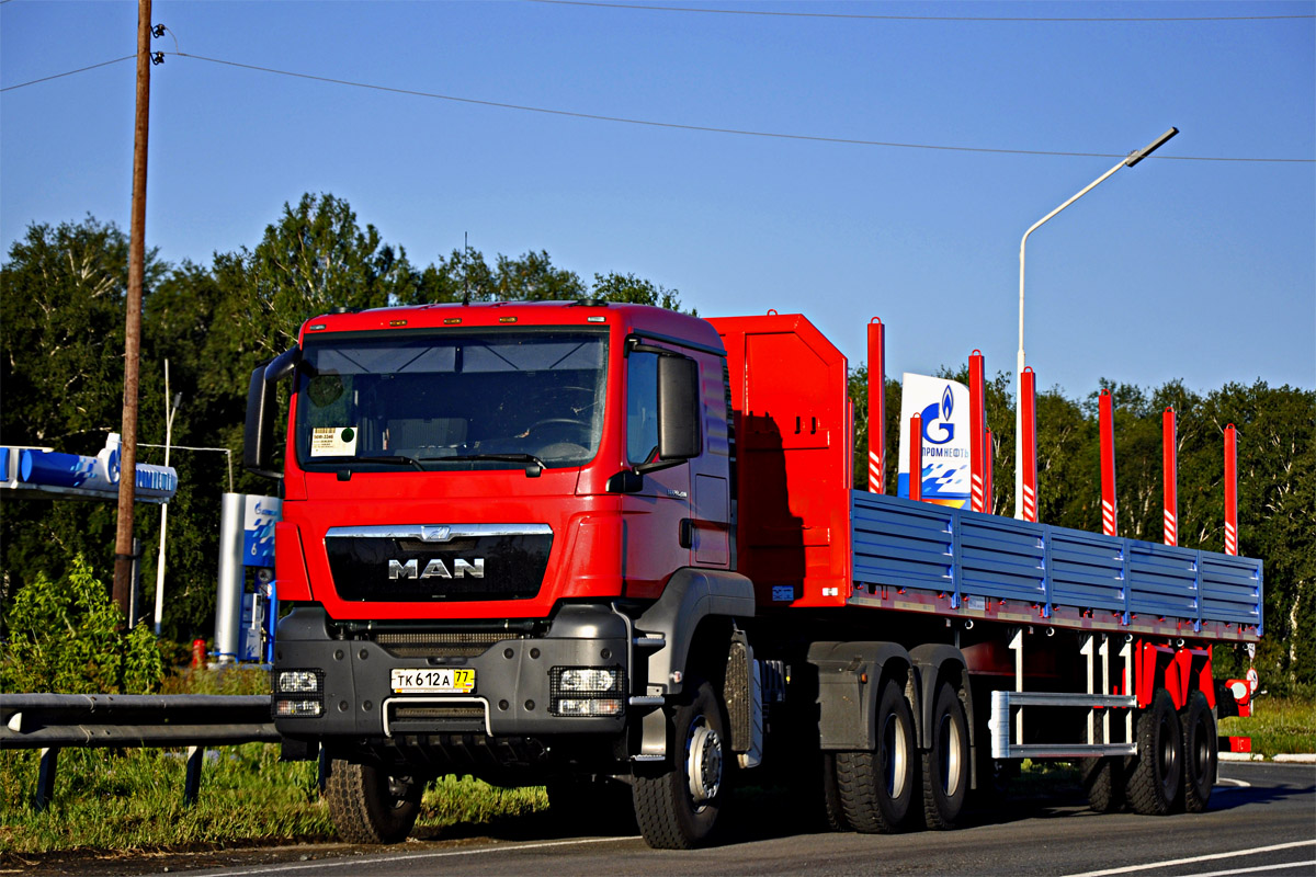 Москва, № ТК 612 А 77 — MAN TGS 33.480