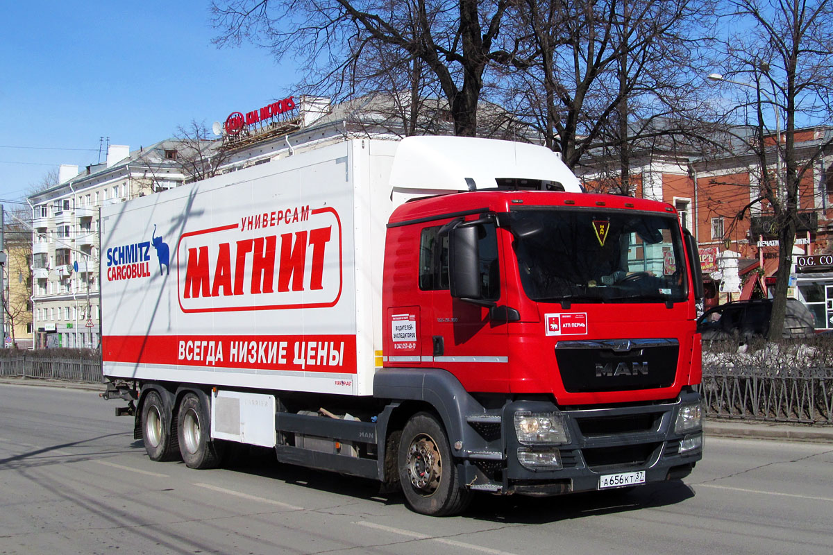 Пермский край, № А 656 КТ 37 — MAN TGS 28.360