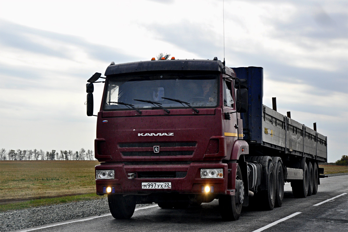 Алтайский край, № М 997 УХ 22 — КамАЗ-65116-A4(23)