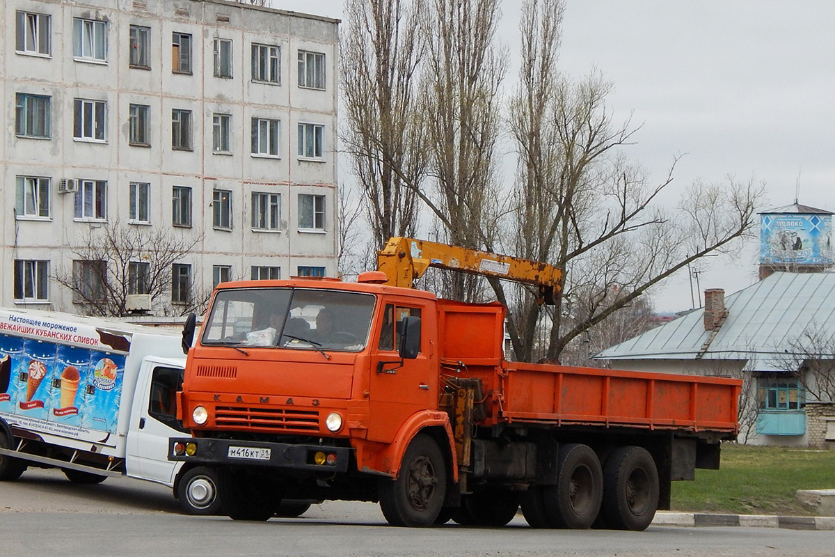 Белгородская область, № М 416 КТ 31 — КамАЗ-5320