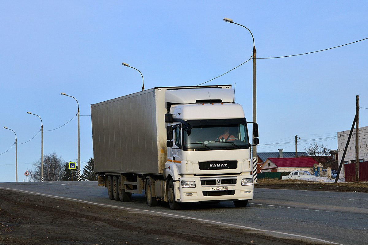 Санкт-Петербург, № Т 713 РС 178 — КамАЗ-5490-S5(87)